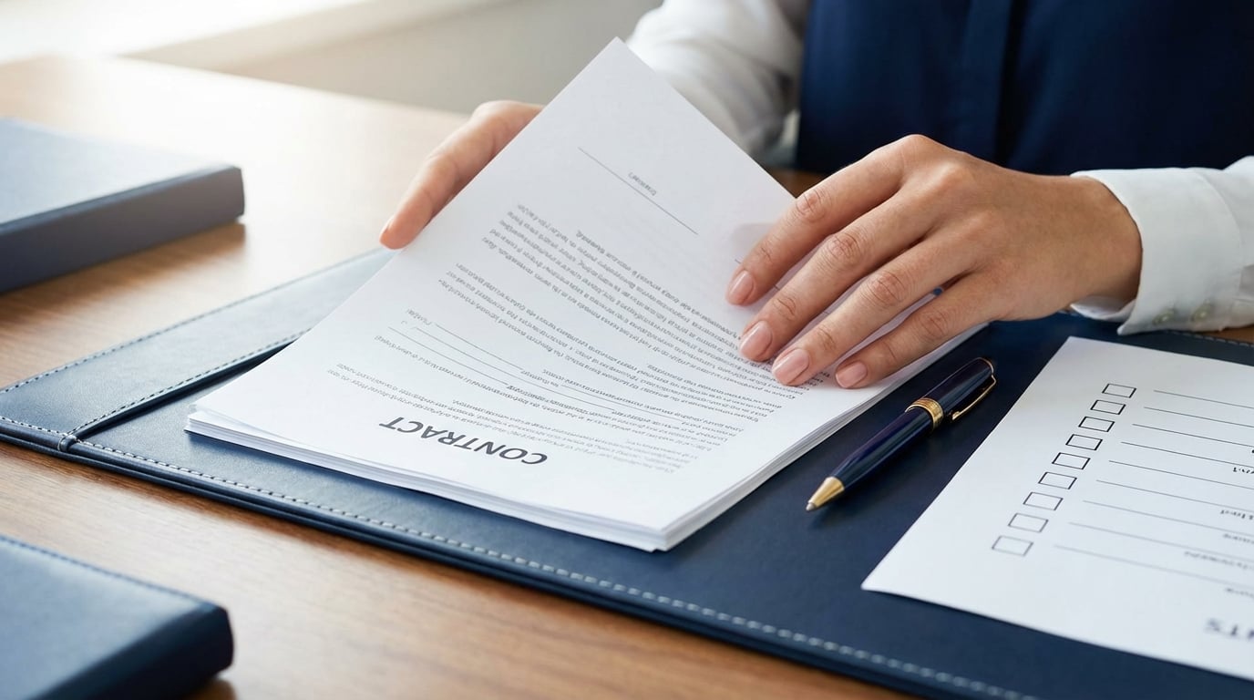 Paperwork and contract checklist for real estate investing for beginners