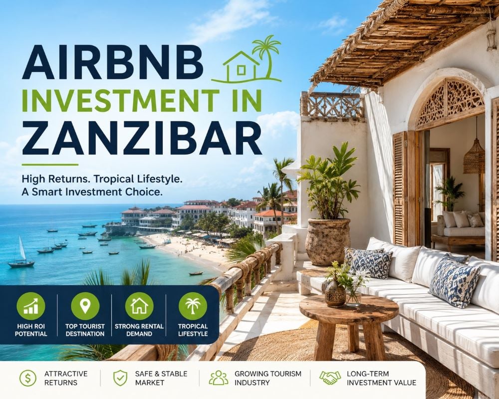 Airbnb investment in zanzibar